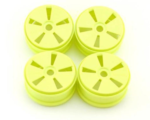 Kyosho IFH001KY 1/8 Dish Wheel Yellow (4) (8324618158317)