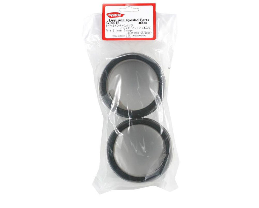 Kyosho IGT001B IGT Tire & Inner Sponge (8324618518765)