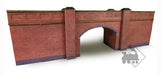 Metcalfe PN146 N Railway Bridge in Red Brick - Hobby City NZ