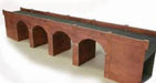 Metcalfe PO240 HO RED BRICK VIADUCT (7521352089837)