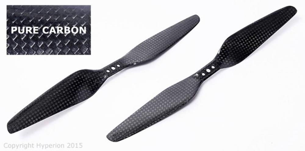 xMultione M1-P090055CFT 9.0x5.5 CarbonFibre CW/CCW Propeller Set (For T-motor) (7537708564717)