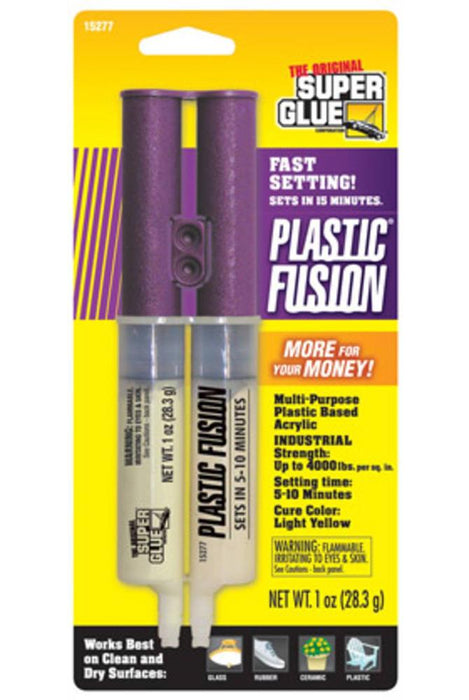 Super Glue 15277 Plastic Fusion Epoxy - Hobby City NZ