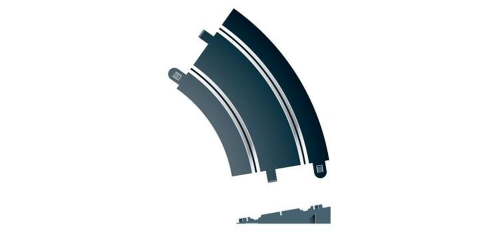 Scalextric C8296 R2 Banked Curve 45deg 2 (7540513734893)