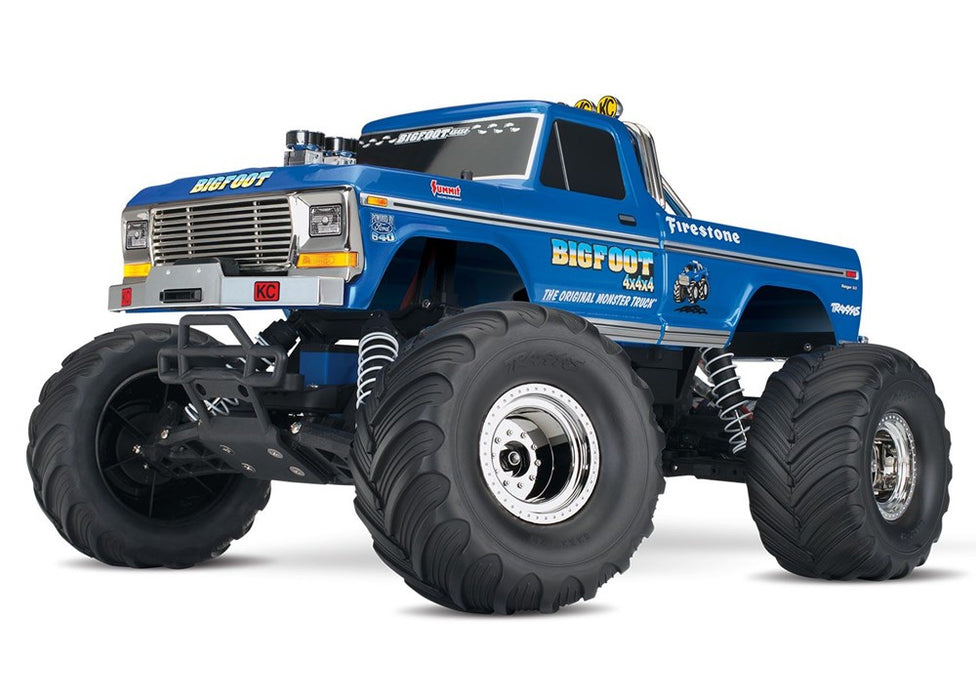 Traxxas 36034-8 - Bigfoot No.1: 1/10 2WD RTR Monster Truck w/USB-C (8232444330221)