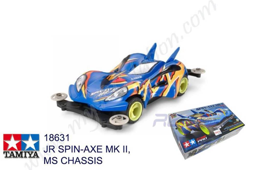 Tamiya 18631 MINI 4WD SPIN AXE MK.II (8225538179309)