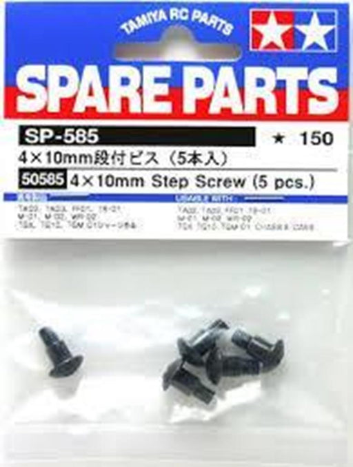 Tamiya 50585 4 X 10 STEP SCREW      ( 5 PCE (8278035497197)