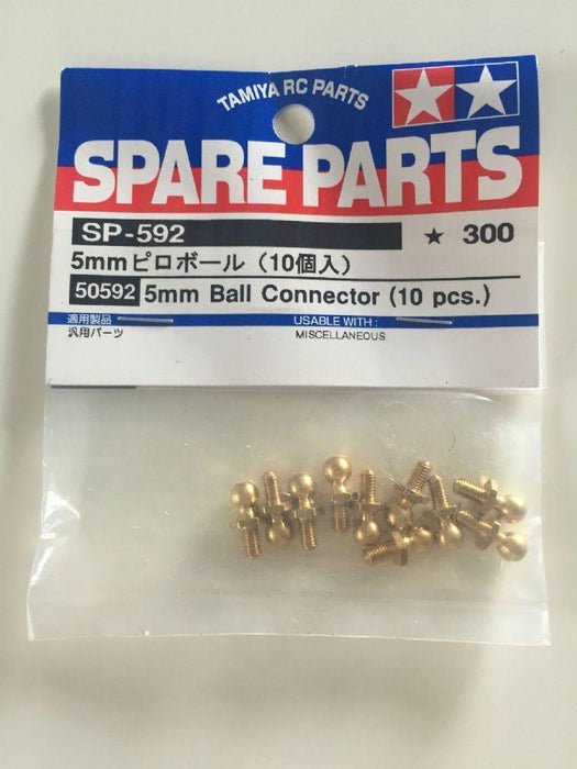 Tamiya 50592 5MM BALL CONNECTOR     (10 PCE (7540533756141)