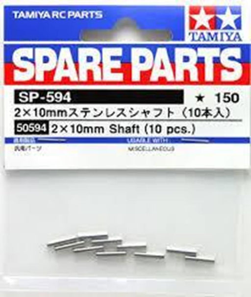 Tamiya 50594 2 X 10MM SHAFT         (10 PCE (8278035890413)