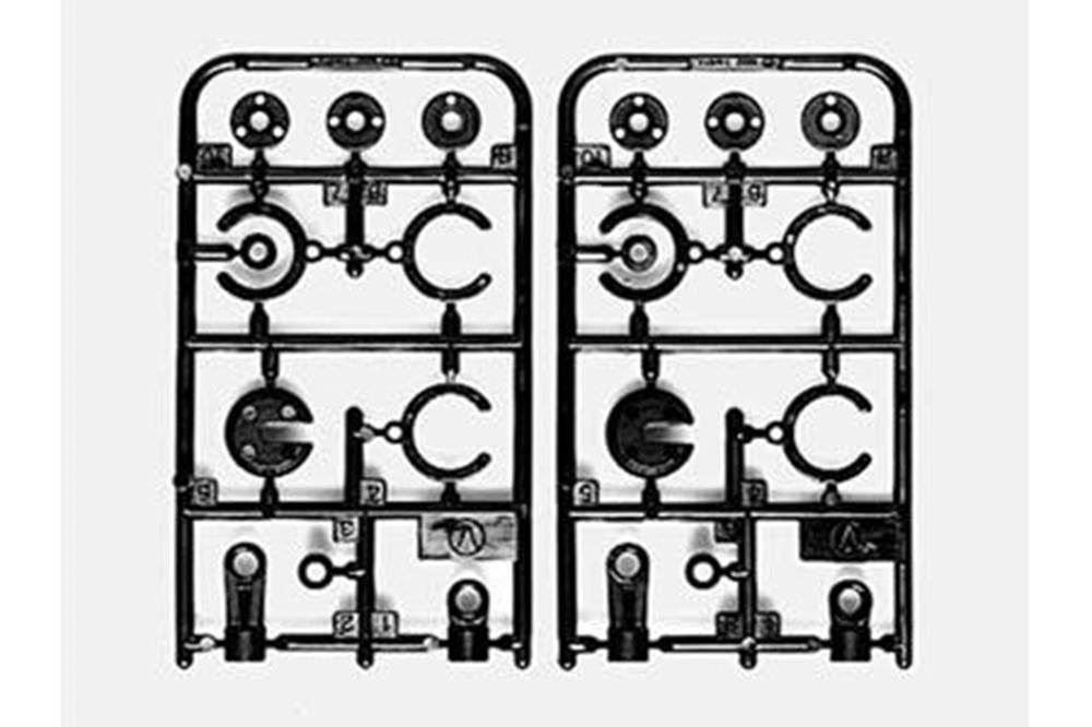 Tamiya 50598 V PARTS DAMPER FOR 50519(2 SET (8278036087021)