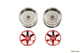 xTamiya 54552 2pc 6 SPOKE RED WHEEL 26mm OFF+4 (7540538114285)