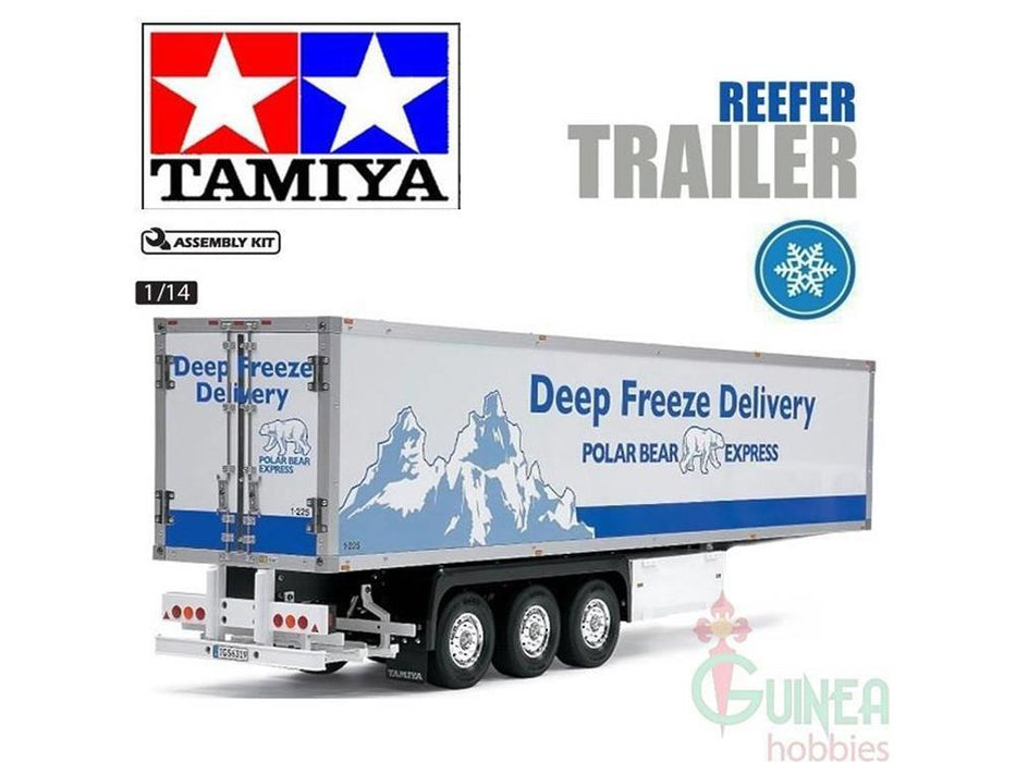 Tamiya 56319 1/14 3-AXLE REEFER TRAILER - Hobby City NZ