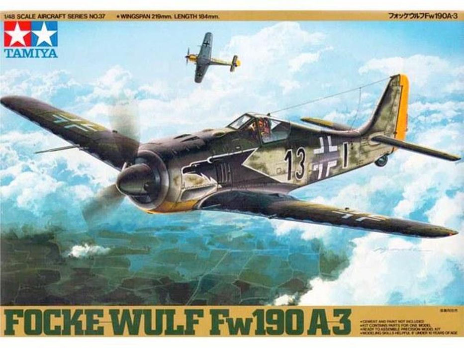 Tamiya 61037 1/48 FOCKE WULF 190-A3 (8264973320429)