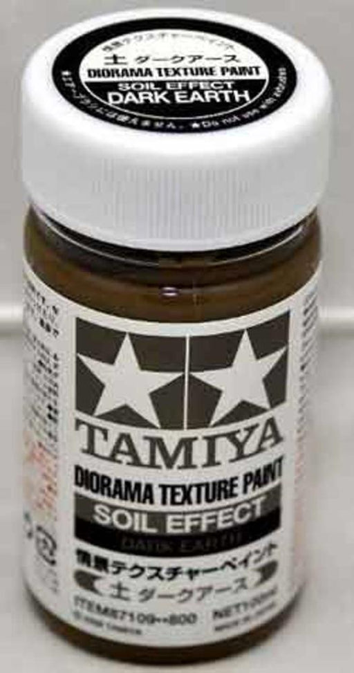 Tamiya 87109 TEXTURE PAINT DK EARTH (8278045393133)