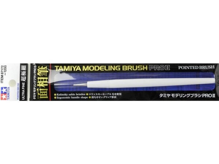 Tamiya 87172 PRO ll POINTED BRUSH U FIN (7540591493357)