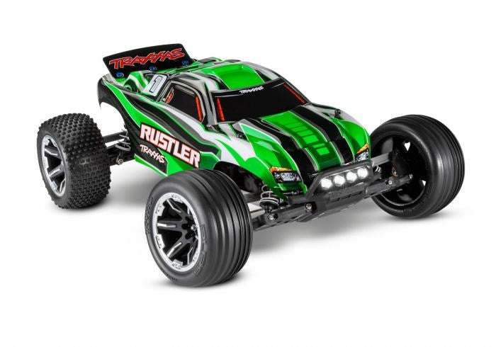 Traxxas 37054-61 - Rustler XL-5: 1/10 2WD RTR Stadium Truck Batt/Chgr (8442711408877)