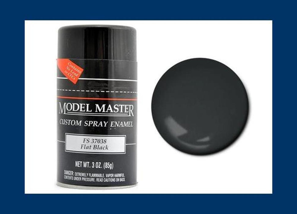 zxTestors 1949 Aerosol Enamel: Flat Black (8278051651821)