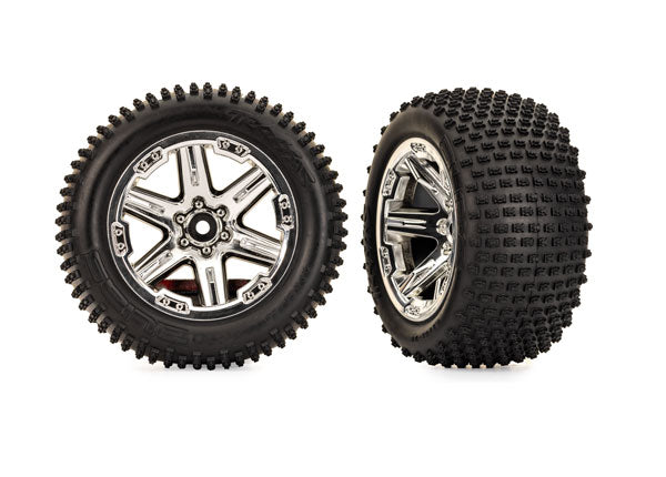 Traxxas 3779X Tires & Wheels Rxt Chrm 2.8/Alias (8814943633645)