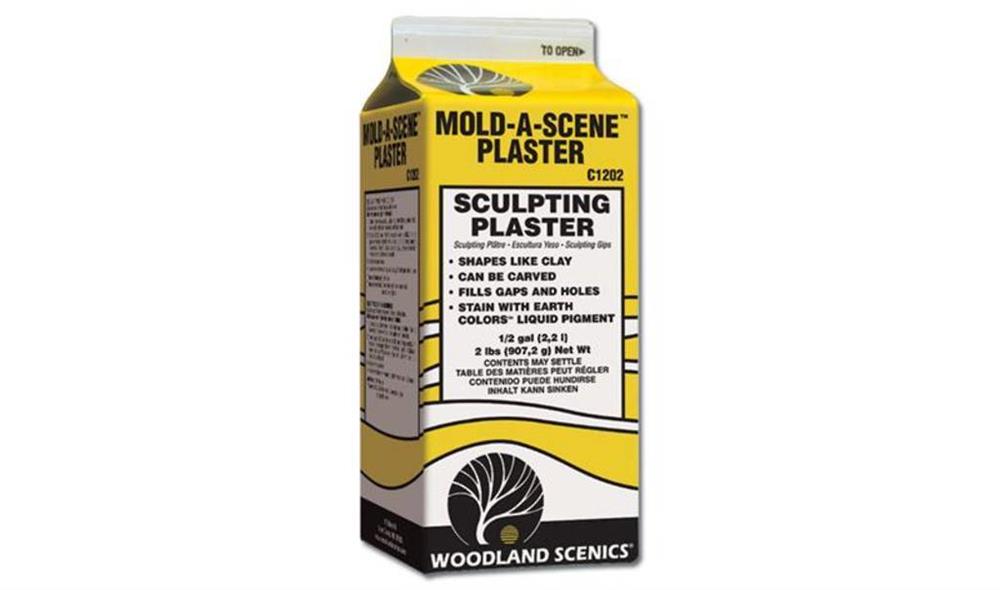 Woodland Scenics C1202 MOLD-A-SCENE PLASTER (8807577911533)