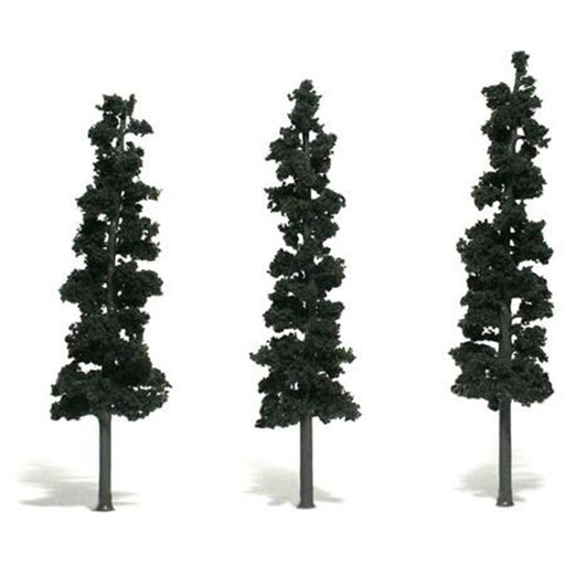 Woodland Scenics TR1563 TREES CONIFER GRN 17-20CM 3PC (8807586103533)