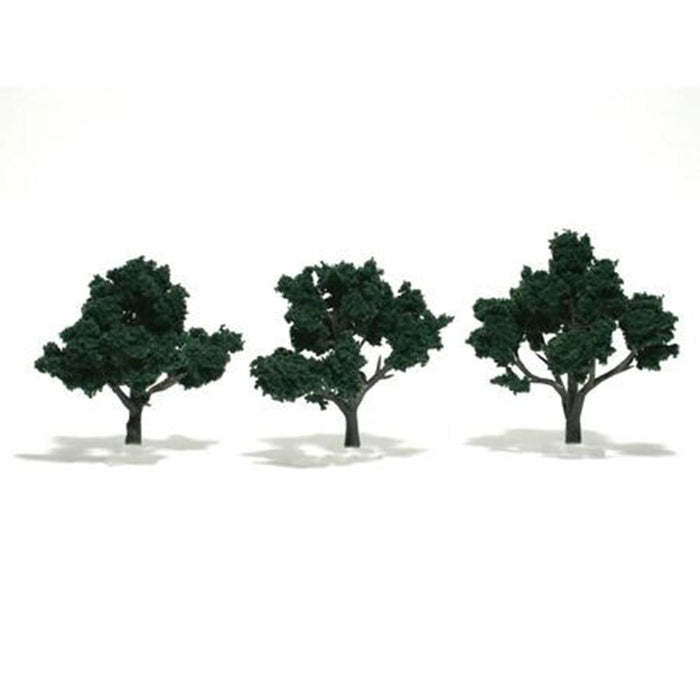 Woodland Scenics TR1508 TREES DAR/GRN 7--10CM 3PCS (8807586300141)