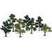 Woodland Scenics TR1103 TREES DECIDIOUS 5-7IN 7PC (8807586398445)