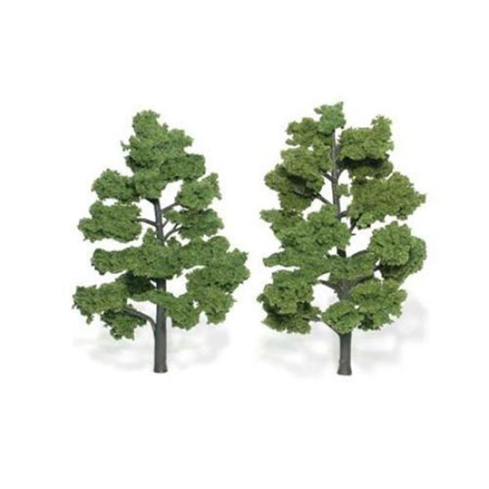 Woodland Scenics TR1515 TREES LIGHT GREEN 15-17CM 2PCS - Hobby City NZ (8807586660589)