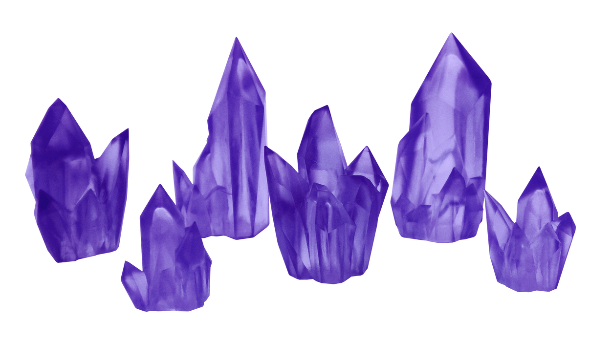 Monster Fight Club 10601 Amethyst Crystals (8826608648429)