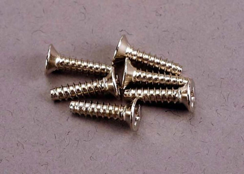 Traxxas 2648 - Screws 3X12Mm Countersunk Self-Tapping (6)