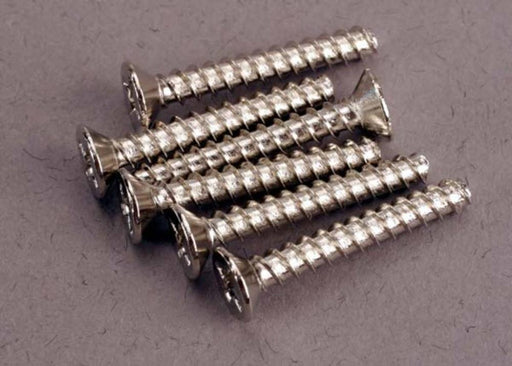 zTraxxas 2650 - Screws 3x20mm Countersunk Self-Tapping (6) (769050378289)