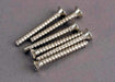 zTraxxas 2651 - Screws 3x25mm Countersunk Self-Tapping (6) (769050411057)