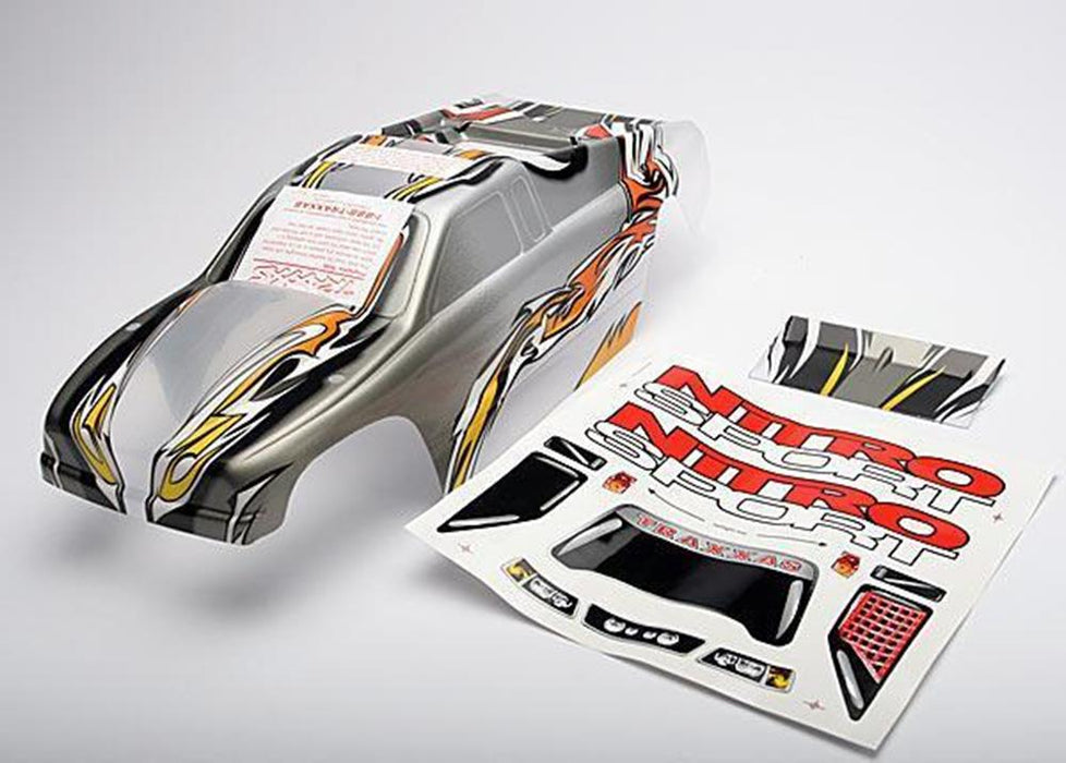 zTraxxas 4512 - Body Nitro Sport Prographix (Replacement For The Pain