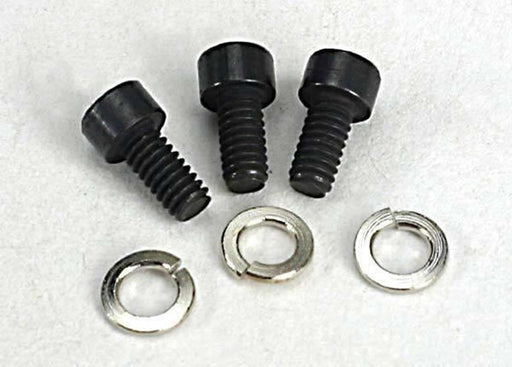 zTraxxas 4849 - Screws 2X4Mm Caphead Machine (Hex Drive) (3) W/Lockwas (769078591537)