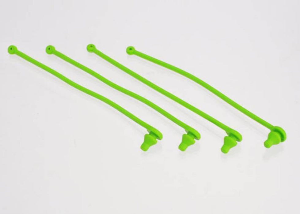 Traxxas 5753 - Body Clip Retainer Green (4) (7540668367085)