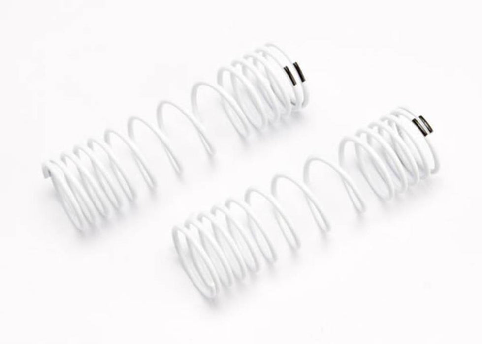 Traxxas 6858 - Springs rear (white) (progressive rate) (2) (8827952562413)