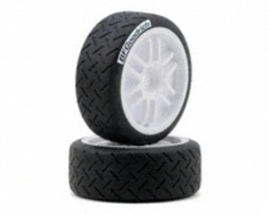 Traxxas 7372 - Tires And Wheels Assembled Glued (Rally Wheels Bfgoodrich Rally Tires) (2) (8827960099053)