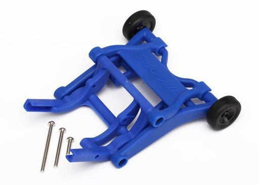 Traxxas 3678X - Wheelie Bar Assembled (Blue) (Fits Slash Stampede Rustler Bandit Series) (7540678099181)