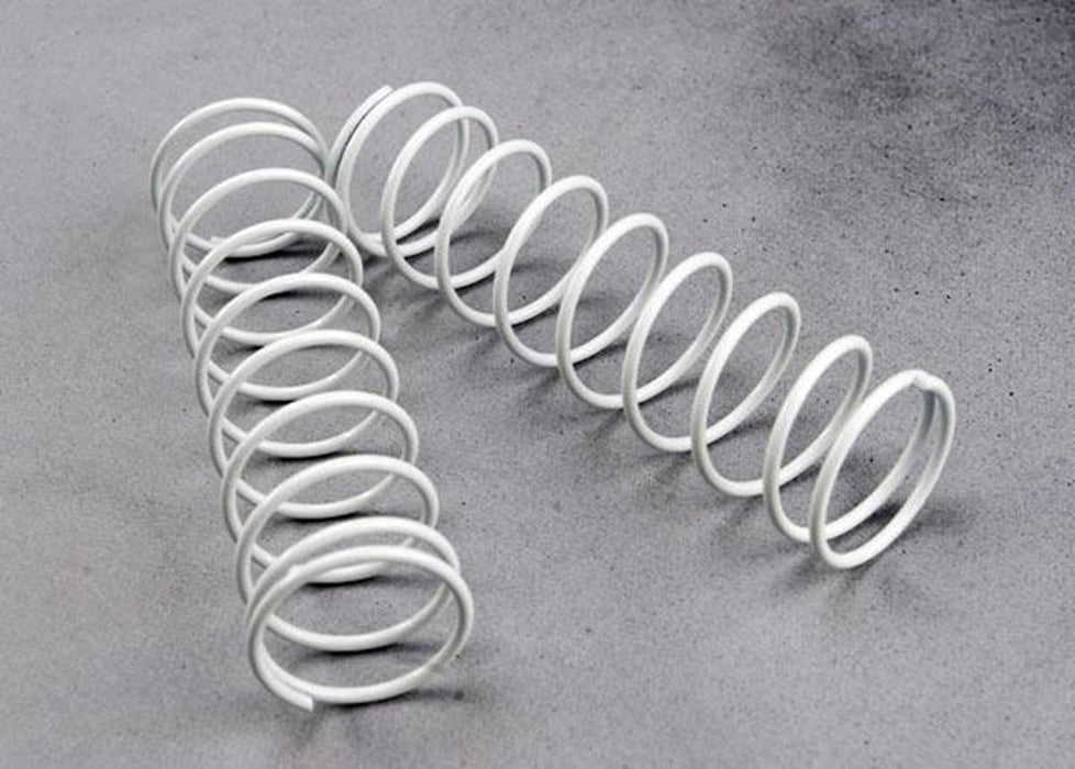 Traxxas 3757X - Springs Rear (White) (2)