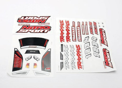 Traxxas 4513R - Decal Sheets Nitro Sport (8827968815341)