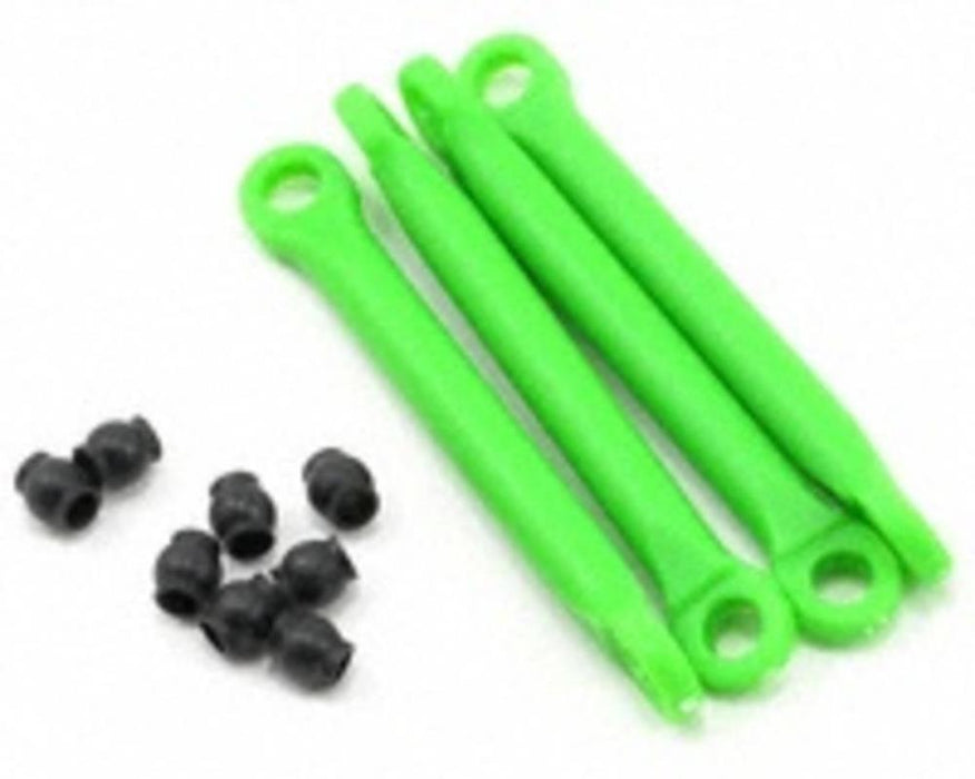 zTraxxas 7018A - Push Rod (Molded Composite) (Green) (4)/ Hollow Balls