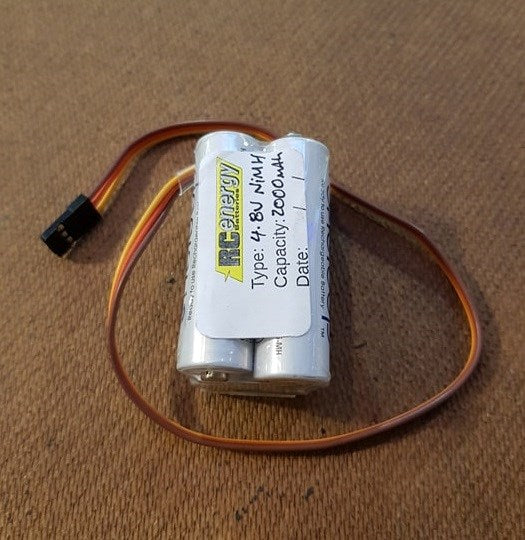 Eneloop 4-Cell Square 4.8V 2000mAh AA/R6 NiMH Pack - JR/Servo Connector (10908913223)