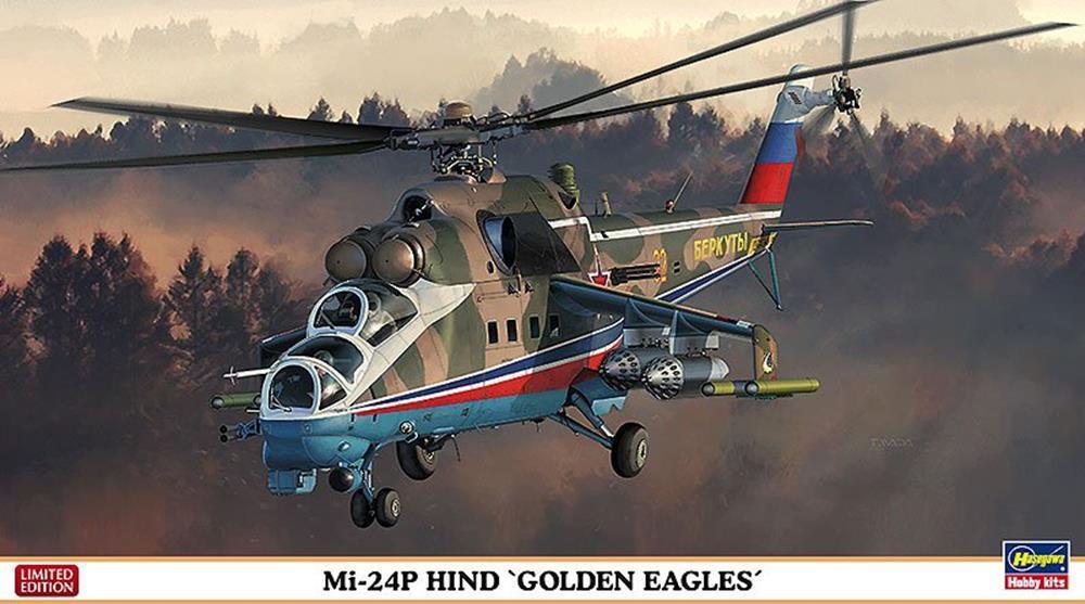 Hasegawa 02127 1/72 Mi-24P Hind Golden Eagles - Hobby City NZ (7650635514093)