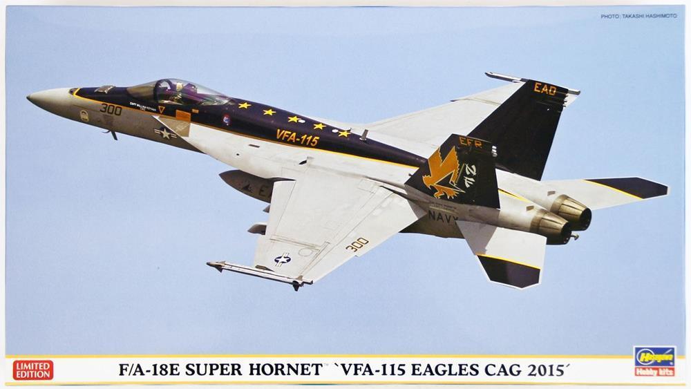 Hasegawa 02175 1/72 F/A-18E Super Hornet VFA-115 Eagles CAG 2015 Limited Edition - Hobby City NZ (7650639446253)