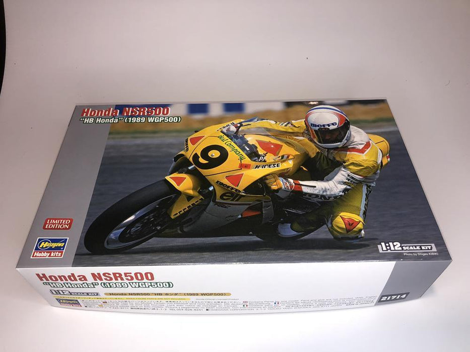 Hasegawa 21714 1/12 Honda NSR500 "HB Honda" 1989 WGP500 Limited Edition (7650641182957)