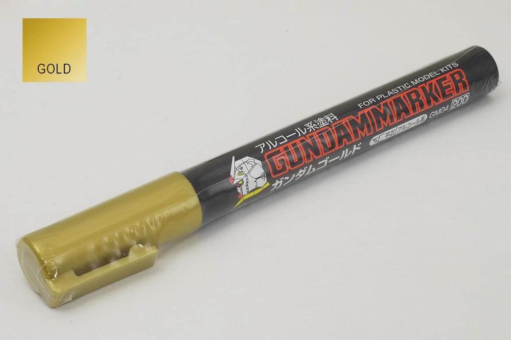 Gunze GM04 Gundam Marker Gold (8435580469485)