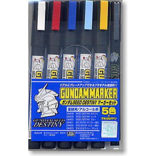 Gunze GMS114 Gundam Seed Destiny Marker Set - Hobby City NZ (7650649276653)