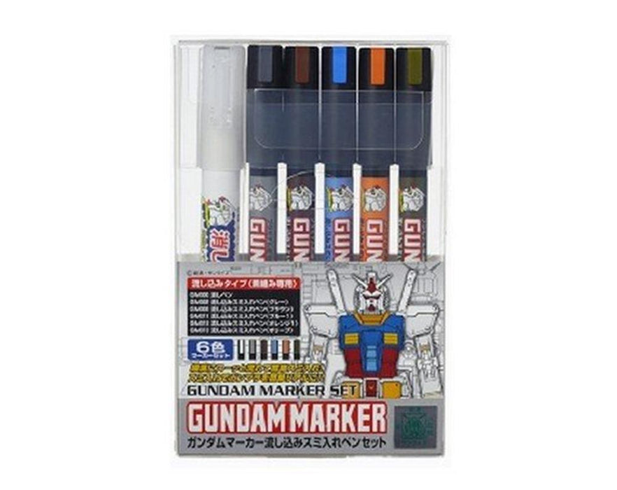 Gunze GMS122 Gundam Markers Pouring Ink Set (7650649407725)