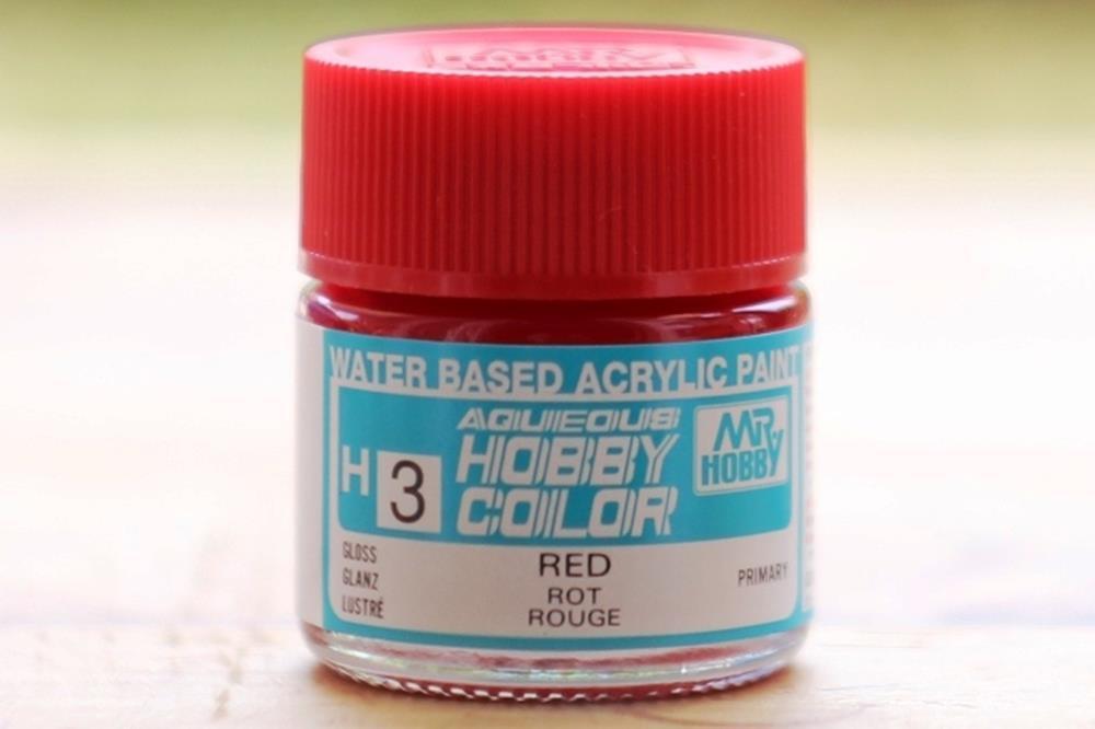 Gunze H003 Mr. Hobby Aqueous Gloss Red (7637256077549)