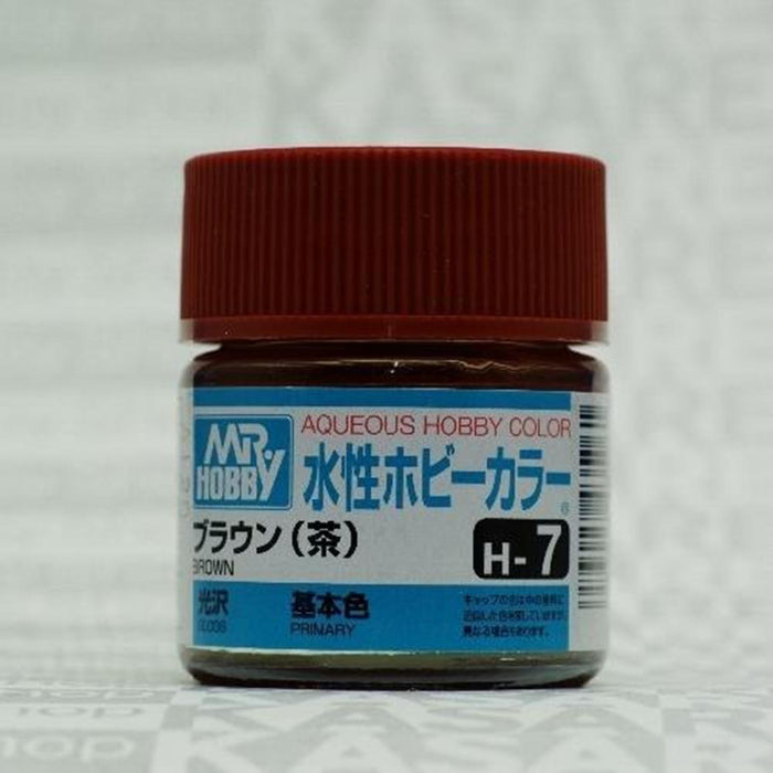 Gunze H007 Mr. Hobby Aqueous Gloss Brown (7603042386157)