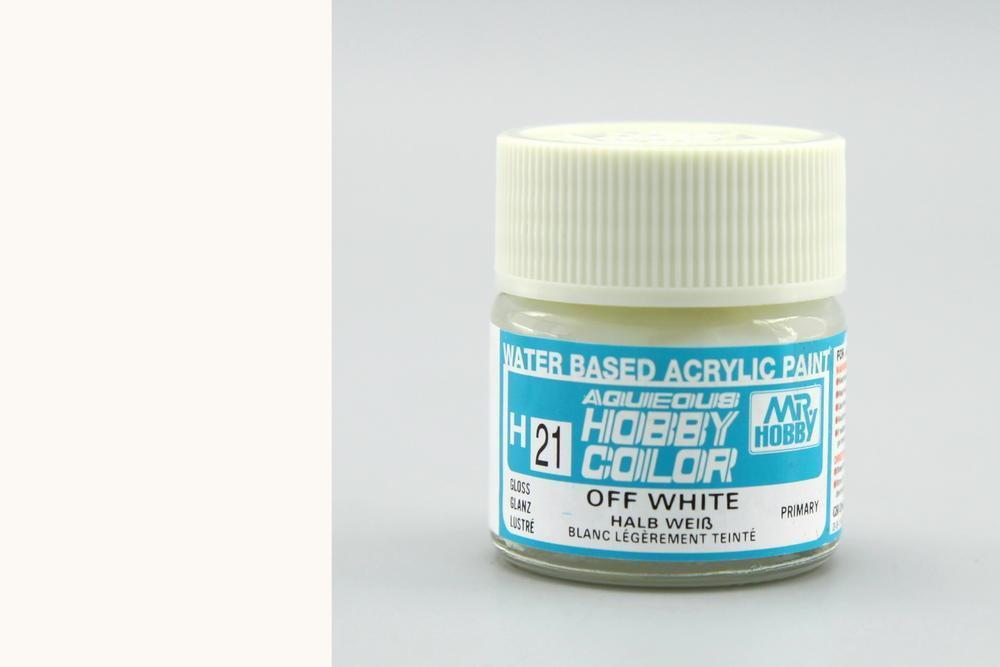 Gunze H021 Mr. Hobby Aqueous Gloss Off White (8177830166765)