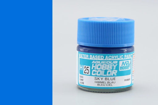 Gunze H025 Mr. Hobby Aqueous Gloss Sky Blue (7650653208813)